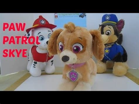 Build A Bear Paw Patrol Skye Demonstration - YouTube