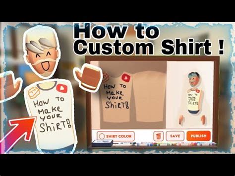 How to create your own Shirt ?! - Rec Room - YouTube