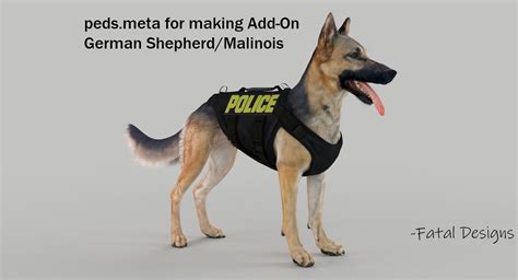 Shepherd peds.meta (For Add-On K9 PEDS) [FiveM] V1.0 – GTA 5 mod