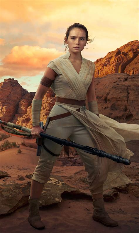 Daisy Ridley as Rey in Star Wars The Rise of Skywalker 2019 Wallpapers ...