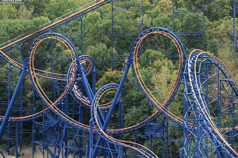 Vortex - The looping roller coaster at Kings Island in Ohio | Scary roller coasters, Kings ...