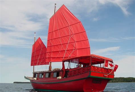 Authentic Chinese junk ready to set sail | CBC News