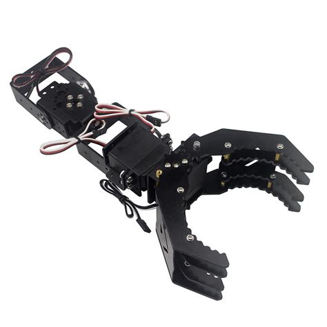 diy 4dof robot arm claw holder with arduino 4pcs digital servo Sale ...