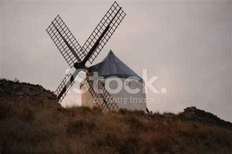 Windmills In La Mancha Stock Photo | Royalty-Free | FreeImages