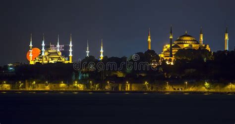 Blue Mosque and Hagia Sophia./istanbul Stock Photo - Image of islamic ...