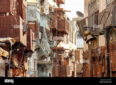 Residential area within the historic district (Al Balad) in Jeddah, Saudi Arabia Stock Photo - Alamy