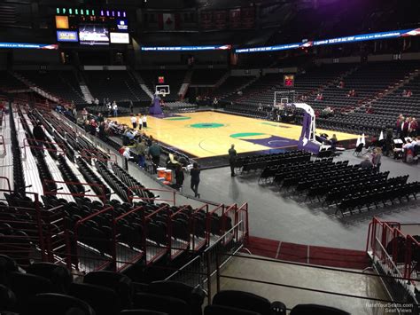 Section 120 at Spokane Arena for Basketball - RateYourSeats.com