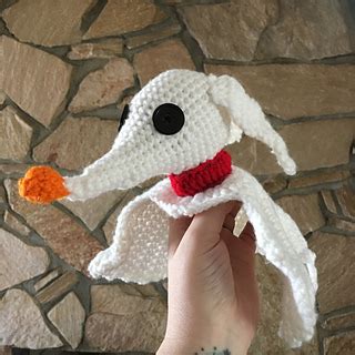 Ravelry: Zero the ghost dog plush pattern by Les Tuques De Stephanie