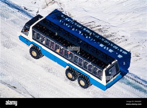 Aerial image of the Columbia Icefields, Alberta, Canada Stock Photo - Alamy