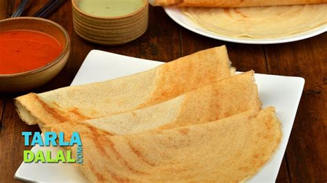 Crispy Paper Dosa by Tarla Dalal - YouTube