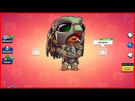 NOUVEAU SKIN LEON BRAWL STARS - YouTube