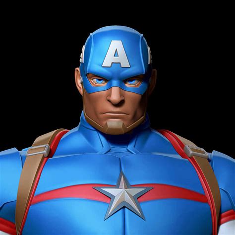 Captain America - Fan Art - ZBrushCentral