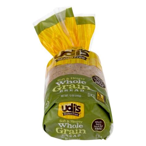 Udi's Gluten Free Bread Whole Grain | Hy-Vee Aisles Online Grocery Shopping