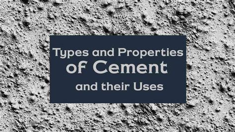 16 Incredible Cement Types & Their Uses-Types of Cement