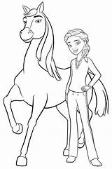Spirit Horse Coloring Games Pages sketch template