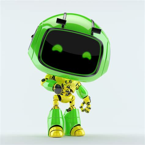 Thumb up from green and yellow unit 9 - Buy Your Robot