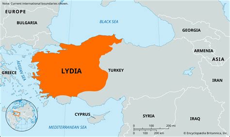 Lydia | Anatolia, History, & Map | Britannica