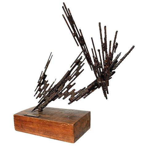 Stanyo Kaminsky Brutalist Sculpture, 1977 For Sale at 1stdibs