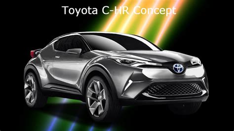 Toyota C-HR Concept - YouTube