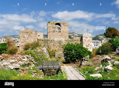 Byblos Castle, Lebanon Stock Photo - Alamy