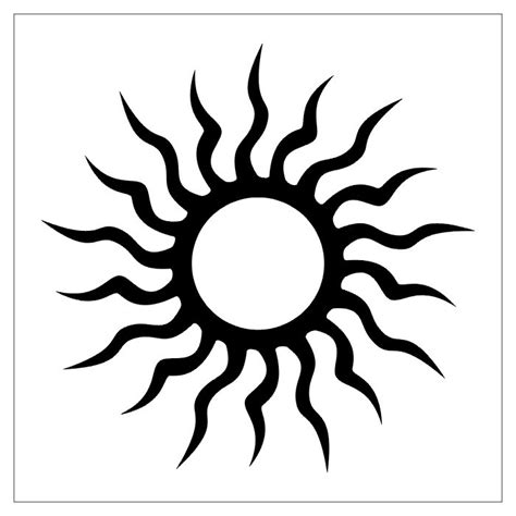 Tribal Sun - ClipArt Best