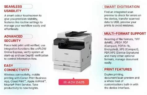 Print Speed: 25 Ppm (a4) Canon iR 2425 Digital Photocopier Machine, Print Resolution: 600 X 600 ...