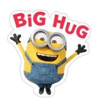 big hug www.minionsallday.com | Minions, Funny minion pictures, Minions funny