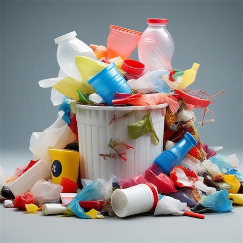 Premium Photo | Various Plastic Bottles and Containers Ready for Recycling