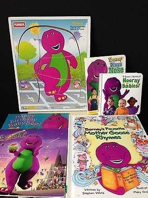 Lot of Barney and Baby Bop Books, Puzzle Preschool | #519585016