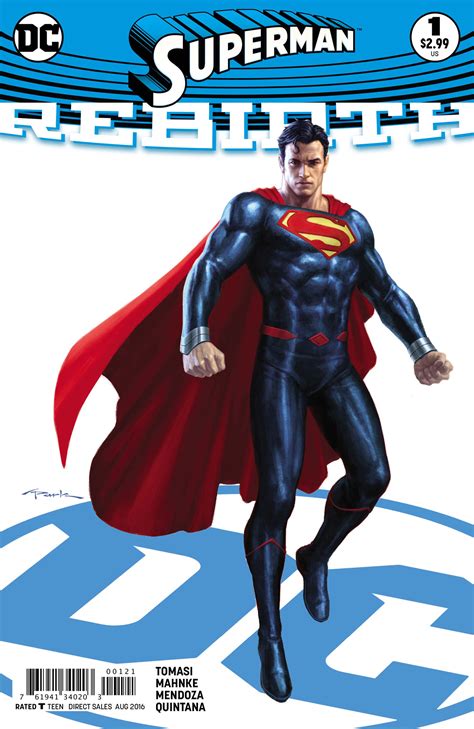 Superman REBIRTH - 5-Page Preview and Covers released by DC Comics