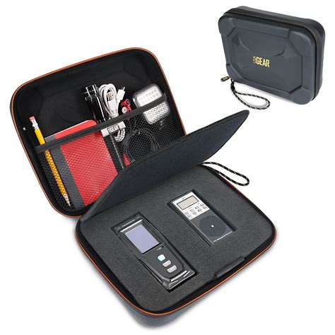 USA GEAR Ghost Hunting Equipment Case with Customizable Foam Interior & Water-Resistant Exterior ...