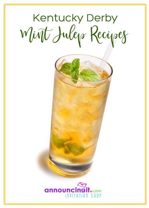 Kentucky Derby Mint Julep Recipe | Besto Blog