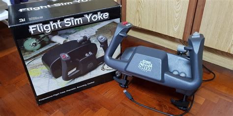 Flight Simulator Yoke, Computers & Tech, Parts & Accessories, Software ...