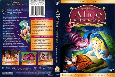 Alice in Wonderland (2004) R1 DVD Cover - DVDcover.Com