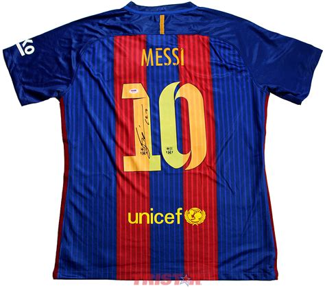 Lionel Messi Autographed Barcelona Nike Authentic Jersey