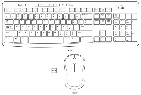 logitech MK270 Wireless Combo User Guide