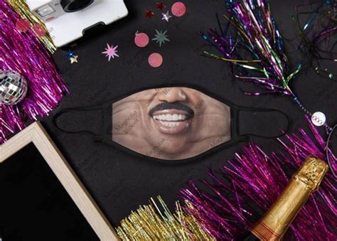 Steve Harvey Face Mask Filter Pocket | Etsy