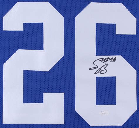 Saquon Barkley Signed Giants Jersey (JSA COA) | Pristine Auction