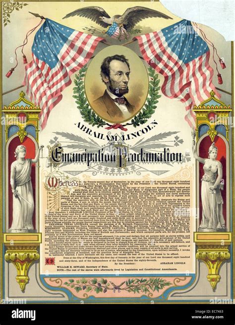 Text of the Emancipation Proclamation Stock Photo: 76391563 - Alamy