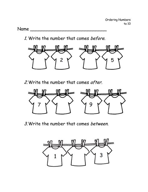 12 Before And After Numbers Worksheets Math / worksheeto.com