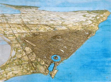 Ancient City of Carthage Map: Forgotten Roman Land | Wondering Maps