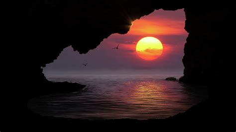 Sunset Cave Photograph by Phil Pace - Fine Art America