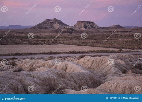 Bardenas Reales Desert in Navarra Spain Sunrise Stock Image - Image of reales, beautiful: 156921117