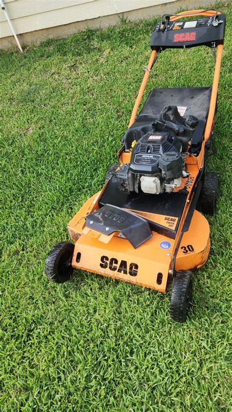 Scag Finish Cut Mower 30" for Sale in Katy, TX - OfferUp