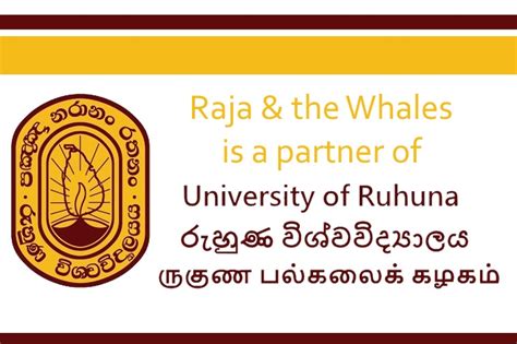 LOGO_OF_RUHUNA - Raja & the Whales