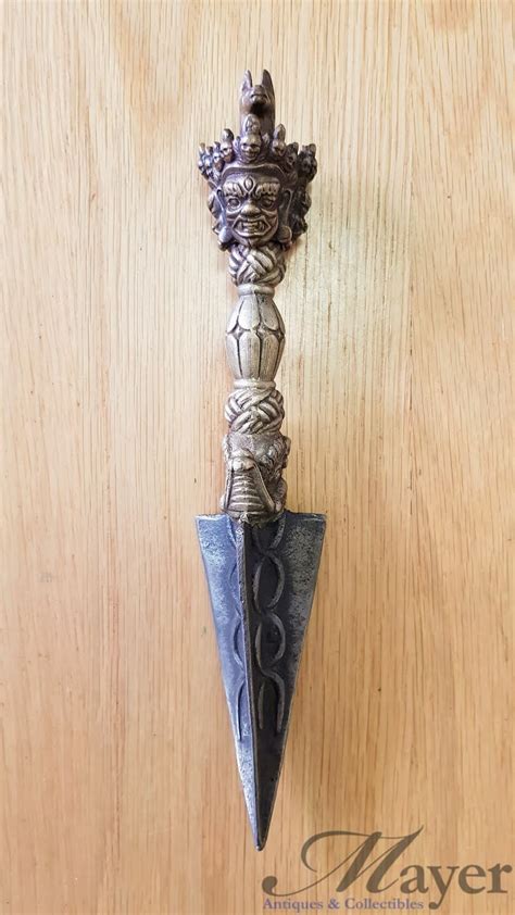 Tibetan Kila Phurba Dagger - Mayer Antiques & Collectibles