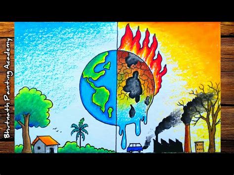 Global Warming Drawing