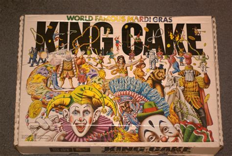 King Cake UPS Shipping Box | I ordered a traditional "King C… | Flickr