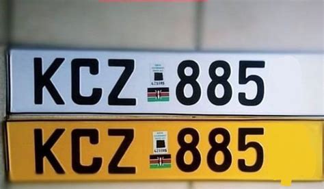 Motorists in Kenya to pay Sh. 300,000 fine for customized number plates