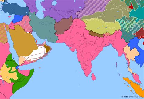 Middle East Map 1936 - Gisele Ermentrude